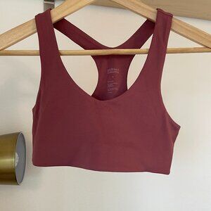 Girlfriend Collective Fig Lola V-Neck Bra